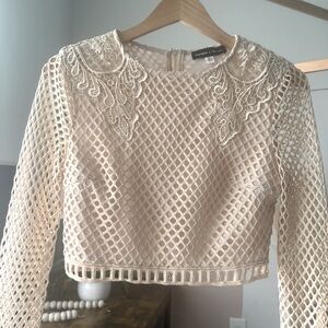 Missguided crop top statement piece